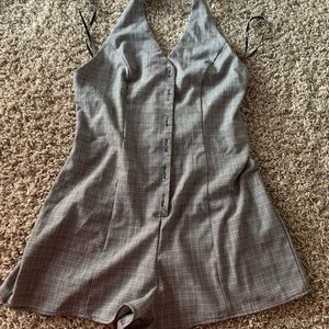 Women’s gray jumpsuit